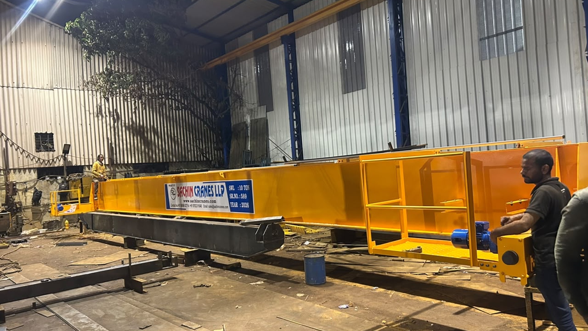 Crane Manufacturing Workshop