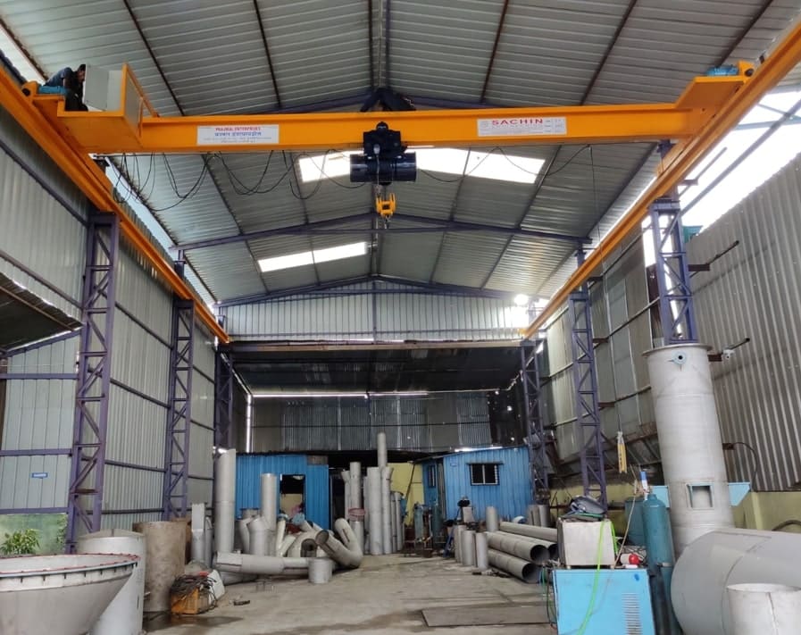 single girder eot crane manufacturer in pune